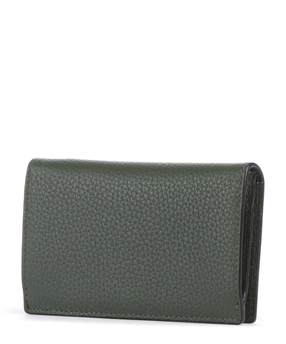 AIGNER Delia Wallet grained cow leather olive-green Discount