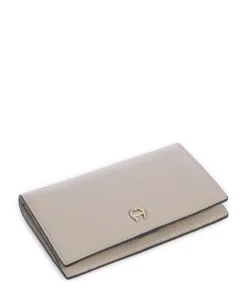 AIGNER Delia Wallet grained cow leather beige Online