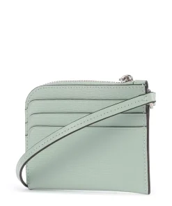 Clearance Devin Credit card holder saffiano cow leather Credit Card Holders|Wallets
