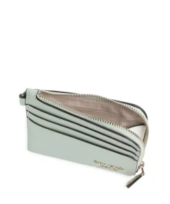 Clearance Devin Credit card holder saffiano cow leather Credit Card Holders|Wallets