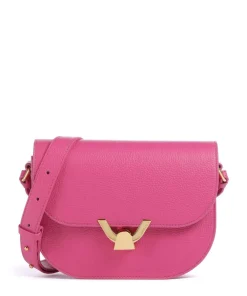 Coccinelle Dew Crossbody bag grained leather fuchsia Best