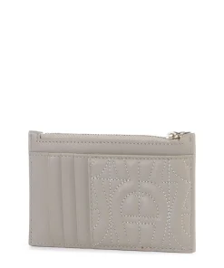 AIGNER Diadora Credit card holder smooth leather beige Hot