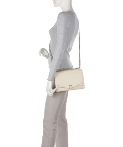 AIGNER Diadora S Shoulder bag grained cow leather cream Best
