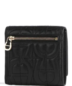 AIGNER Diadora Wallet soft cow leather black Sale
