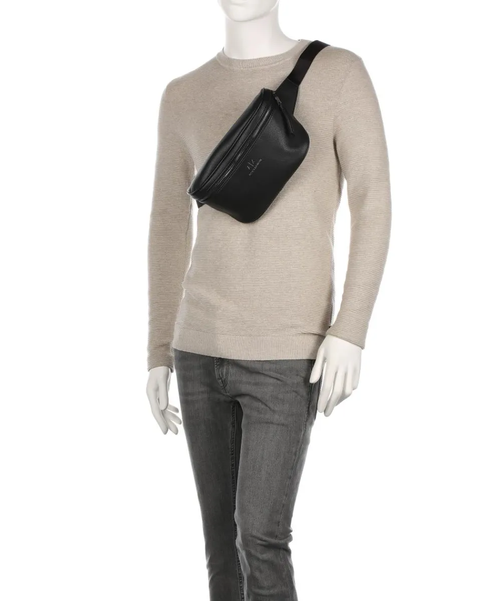 Armani Exchange Dino Fanny pack imitation leather black New
