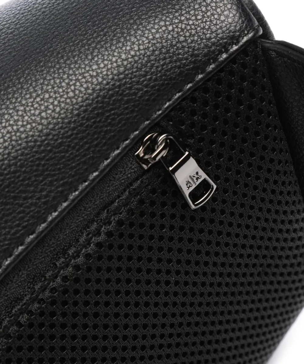 Armani Exchange Dino Fanny pack imitation leather black New