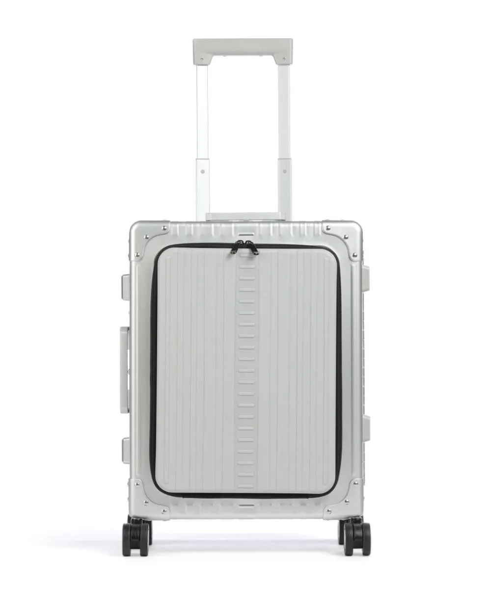 Aleon Domestic Carry-On FF Spinner (4 wheels) 53 cm silver Hot