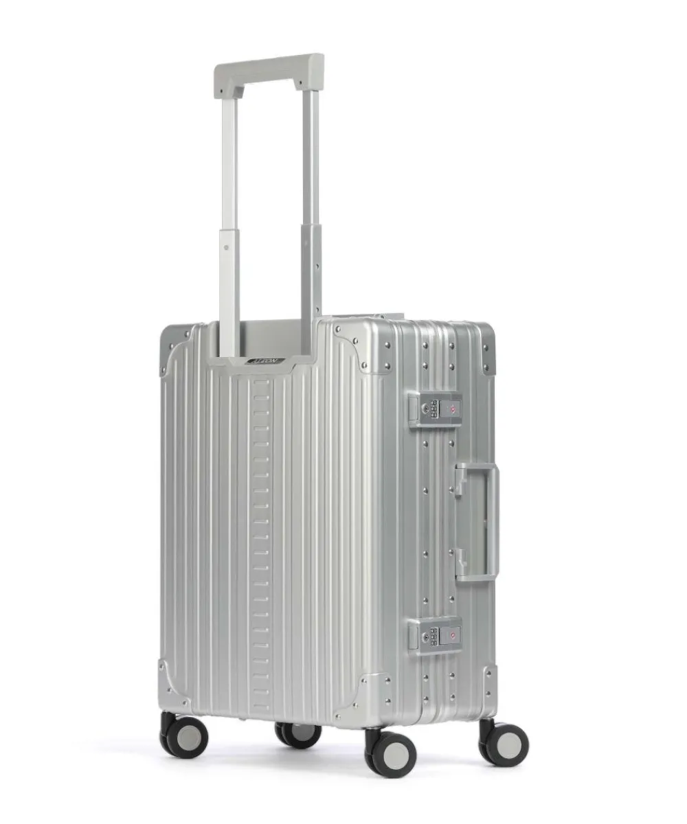 Aleon Domestic Carry-On FF Spinner (4 wheels) 53 cm silver Hot