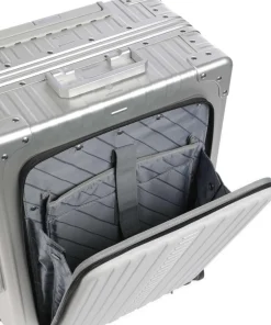 Aleon Domestic Carry-On FF Spinner (4 wheels) 53 cm silver Hot