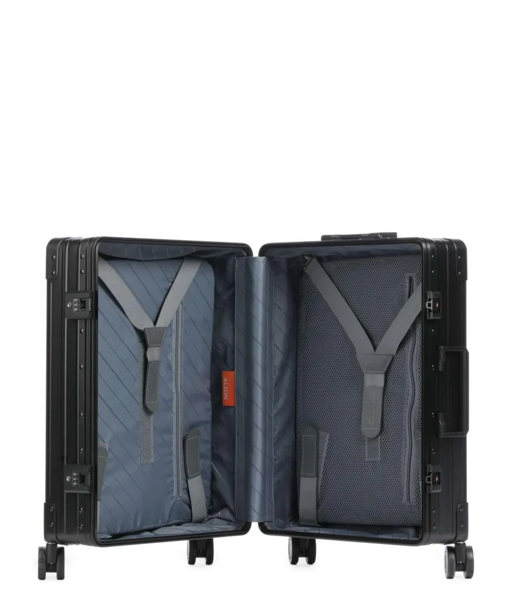 Aleon Domestic Carry-On FF Spinner (4 wheels) 53 cm black Best