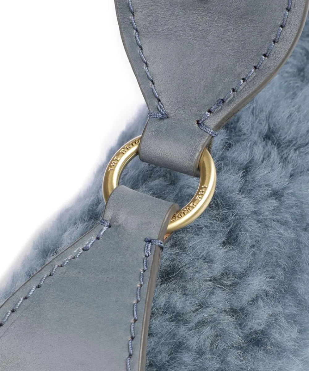 Online Dora Wow Crossbody bag fine grain leather, faux fur Crossbody Bags