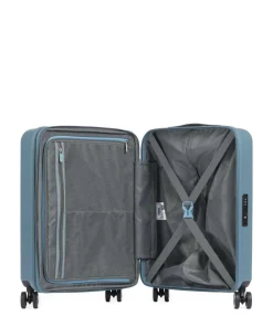 American Tourister Dynabelt Spinner (4 wheels) 55 cm blue-grey Outlet