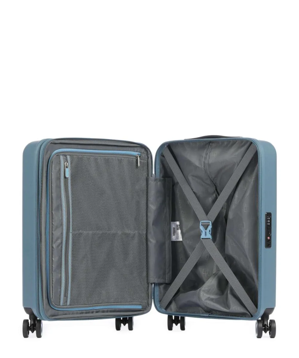 American Tourister Dynabelt Spinner (4 wheels) 55 cm blue-grey Outlet