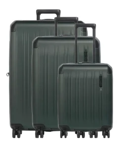 Travelite Dynamiic Suitcase set (4 wheels) 76 dark green New
