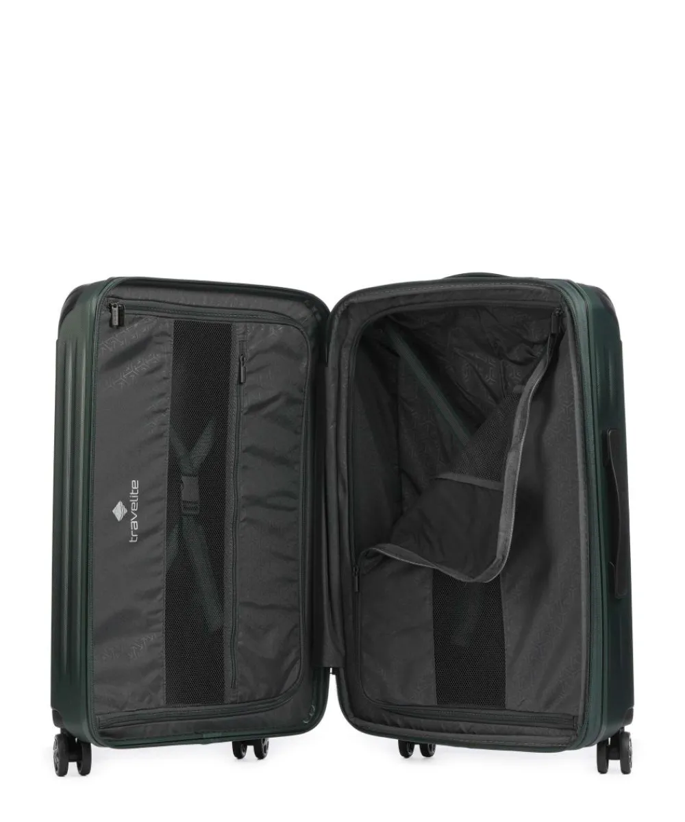 Travelite Dynamiic Suitcase set (4 wheels) 76 dark green New
