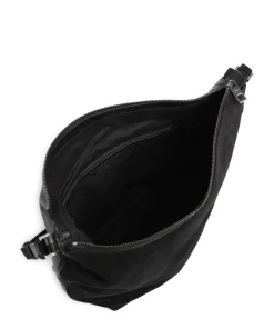 Clearance Edda Promo Suede M Hobo bag brushed leather, fine grain leather Shoulder Bags|Hobo Bags