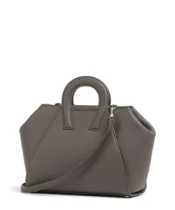 AIGNER Eliza M Handbag grained cow leather taupe Best