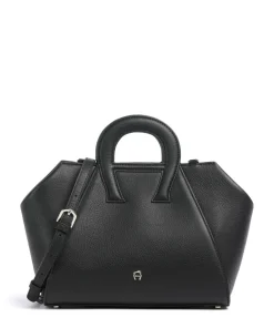 AIGNER Eliza M Handbag grained cow leather black Online