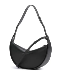 AIGNER Eliza S Hobo bag grained cow leather black Online