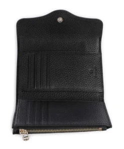 AIGNER Elsa RFID Wallet grained cow leather black Hot