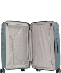 Travelite Elvaa Suitcase set (4 wheels) 3-pc. blue-grey