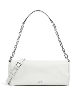Abro Epson Mila Shoulder bag grained cow leather ivory New