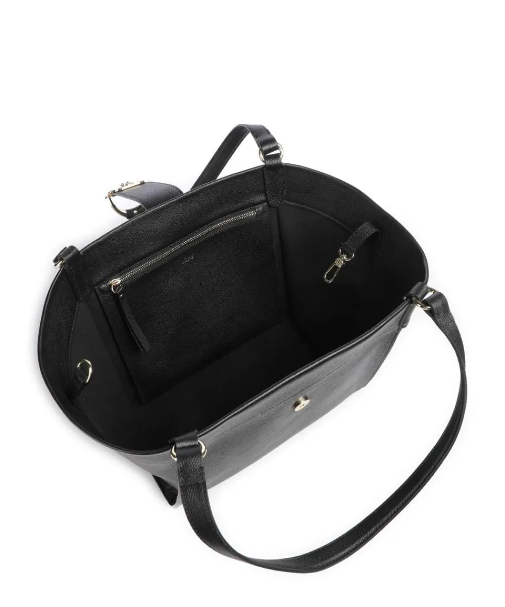 Abro Epson Temi Tote bag grained cow leather black Outlet