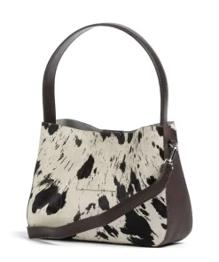 Esa Shoulder bag fur, fine grain cow leather Shoulder Bags
