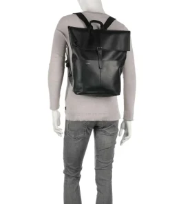 Best Everyday Originals Antonia Rolltop backpack 14″ fine grain leather Rolltop Backpacks|Laptop Backpacks
