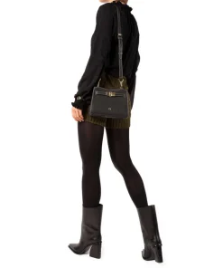 Farah S Crossbody bag grained cow leather Crossbody Bags