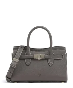 AIGNER Farah S Handbag grained cow leather taupe Sale