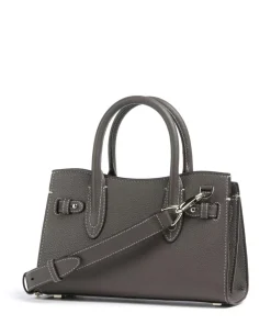 AIGNER Farah S Handbag grained cow leather taupe Sale