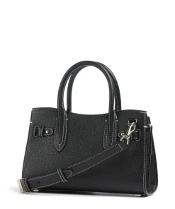 AIGNER Farah S Handbag grained cow leather black Outlet