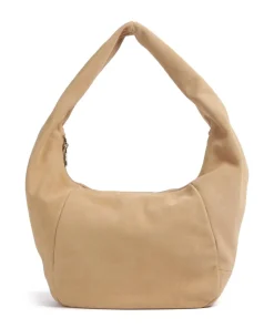 Best Farrah Suede M Hobo bag velour leather Shoulder Bags|Hobo Bags