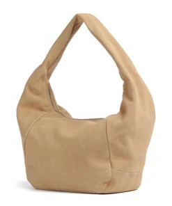 Best Farrah Suede M Hobo bag velour leather Shoulder Bags|Hobo Bags