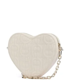 AIGNER Fashion Crossbody bag fine grain cow leather cream Clearance