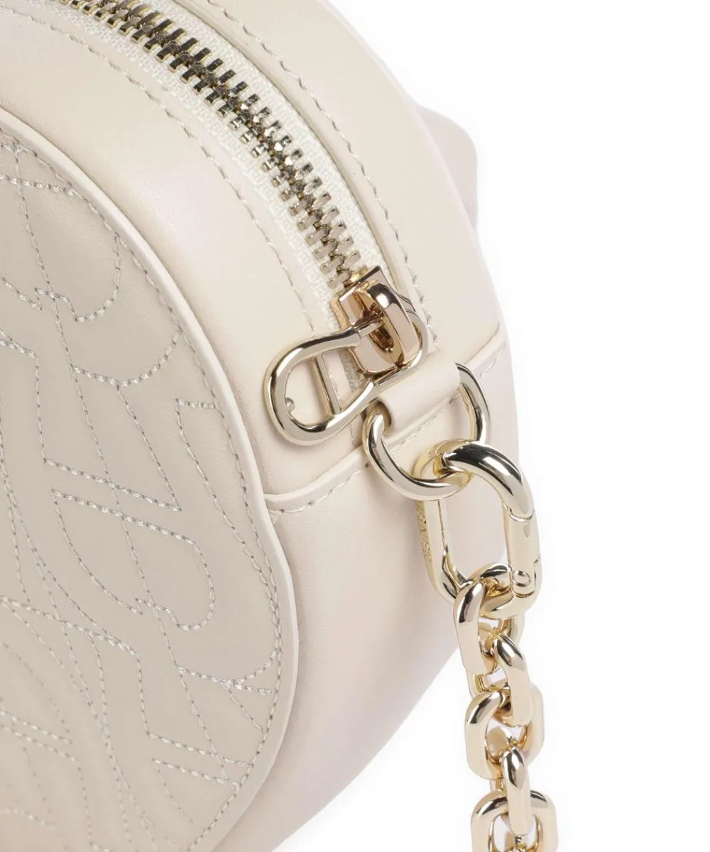 AIGNER Fashion Crossbody bag fine grain cow leather cream Clearance