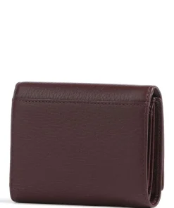 AIGNER Fashion RFID Wallet grained cow leather dark red Discount