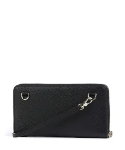 AIGNER Fashion Wallet grained leather black Discount
