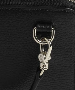 AIGNER Fashion Wallet grained leather black Discount