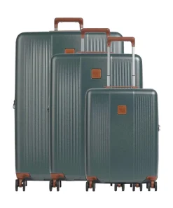 Brics Ferrara Suitcase set (4 wheels) 3-pc. green Hot
