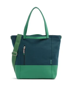 Zwei Fiorella FI200 Tote bag imitation leather, canvas petrol Hot