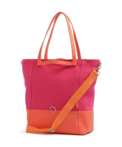 Fiorella FI200 Tote bag imitation leather, canvas Tote Bags