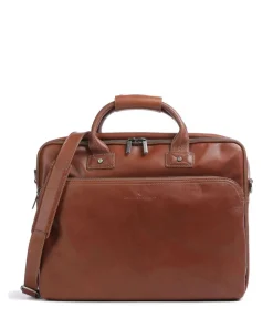 Castelijn & Beerens Firenze Briefcase 17″ leather brown Hot