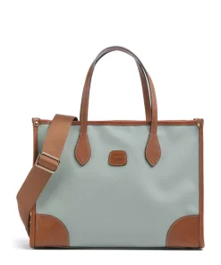 Brics Firenze Tote bag imitation leather green-blue Outlet