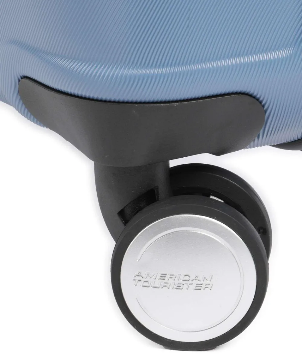 American Tourister Flashline Spinner (4 wheels) 55 cm blue-grey Online