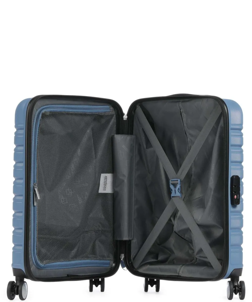 American Tourister Flashline Spinner (4 wheels) 55 cm blue-grey Online