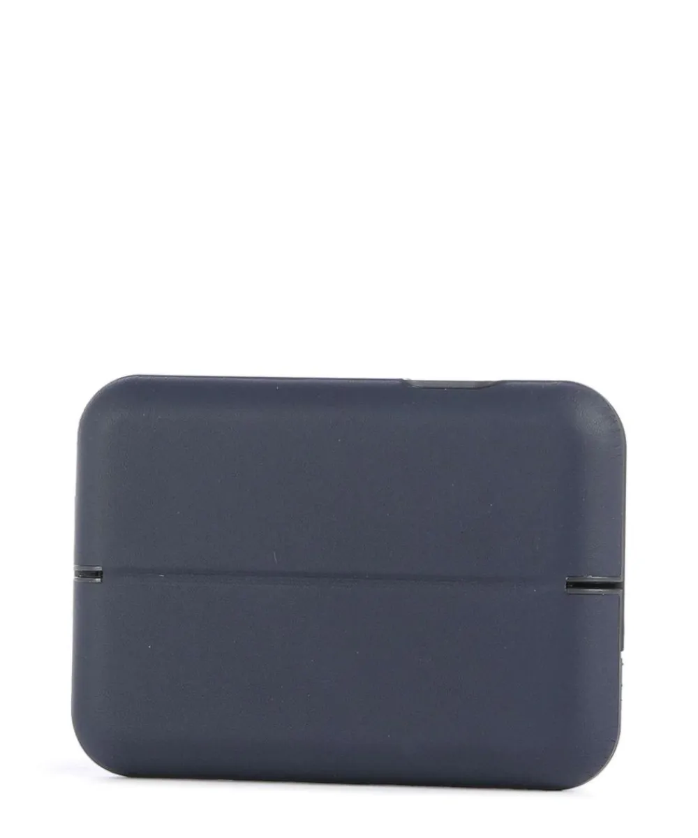 Bellroy Flip Case RFID Credit card holder recycled polycarbonate, leather, hard synthetic dark blue Hot
