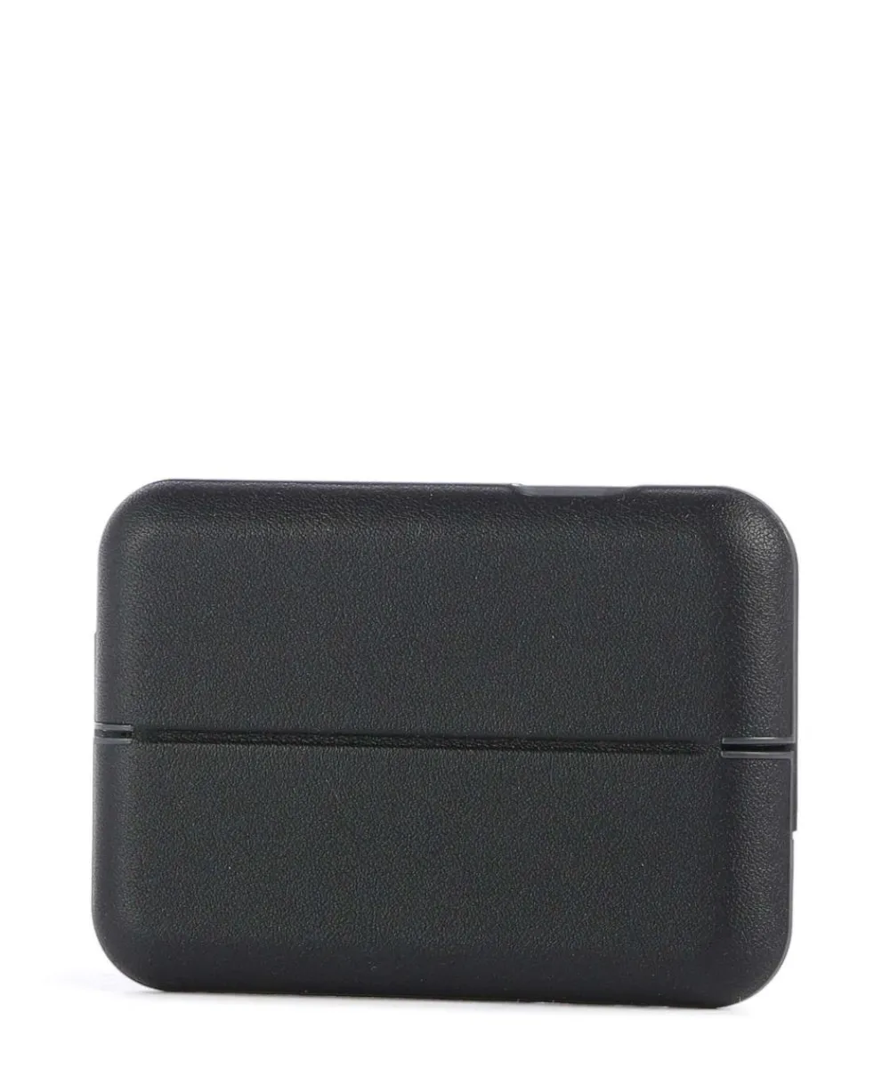 Bellroy Flip Case RFID Credit card holder recycled polycarbonate, leather, hard synthetic black New