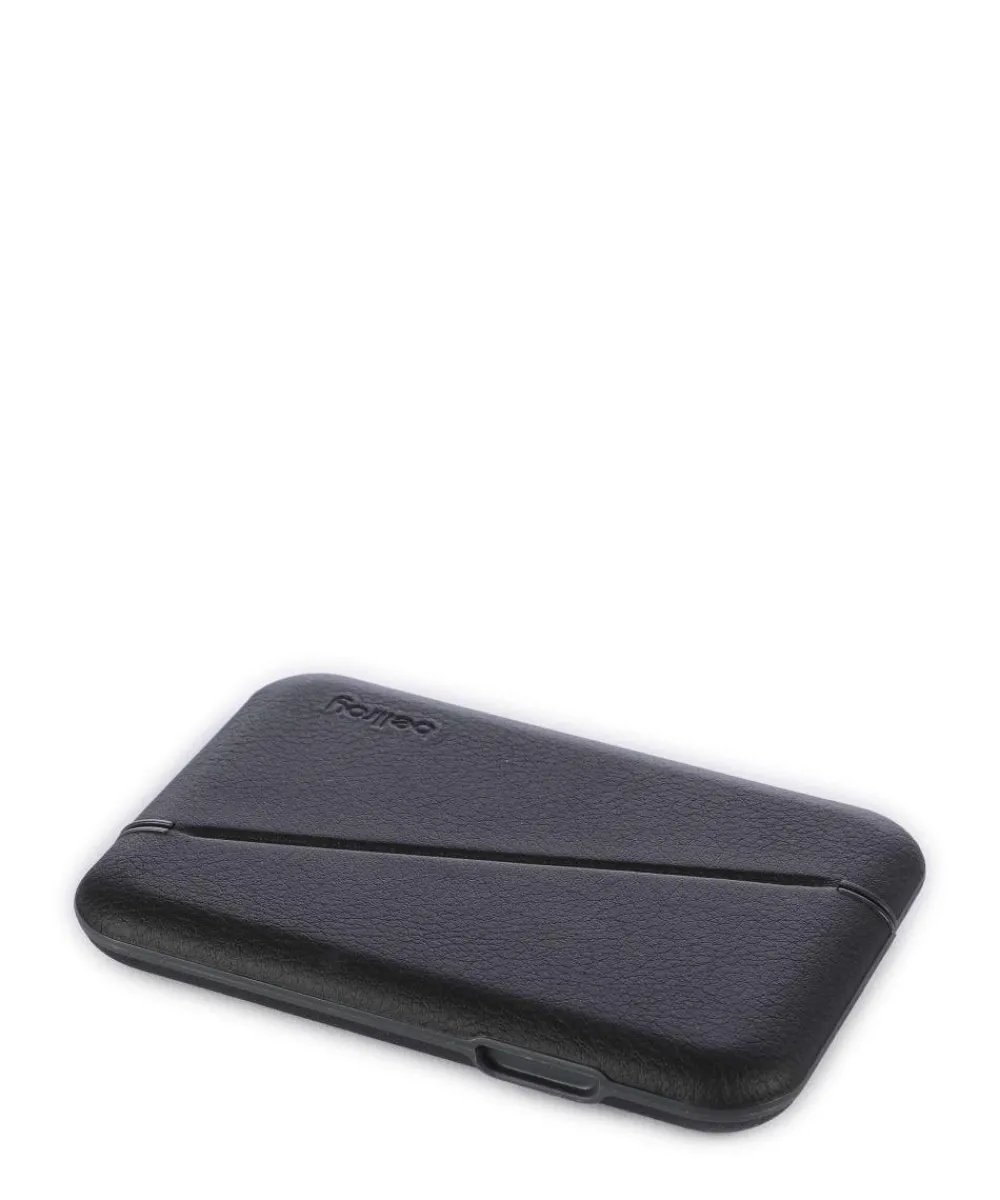 Bellroy Flip Case RFID Credit card holder recycled polycarbonate, leather, hard synthetic black New